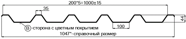 Фото: Профнастил Н60 х 845 - B (PURMAN-20-3005-0.5) в Волоколамске