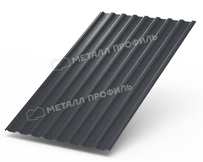 Профнастил МП20 х 1100 - R (Steelmatt-20-7024-0.4±0.08мм) в Волоколамске