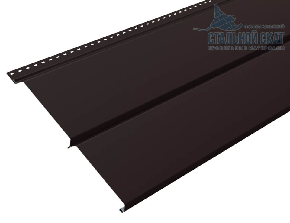 Сайдинг Lбрус-XL-14х335 (VALORI-20-DarkBrown-0.5) в Волоколамске